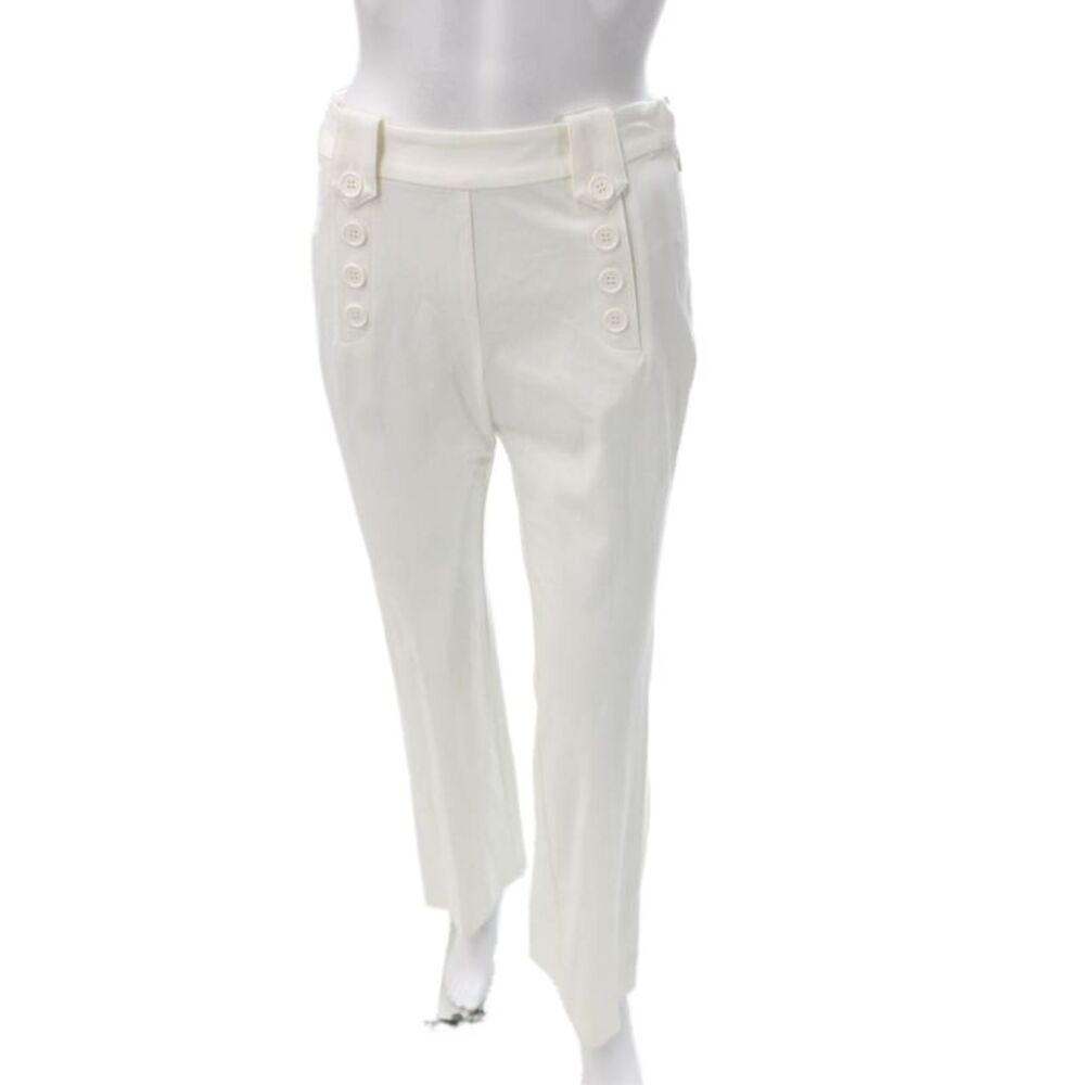 Capsule 121 Womens Dress Pants White Zip Size S